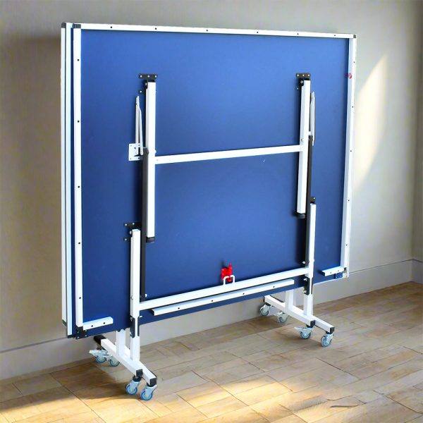 25mm Top Steel Leg Indoor Table Tennis Table - Blue\Black |10-Minute Assembly