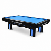 Kooka Living CueNova Signature M2 Elite 8FT Slate Pool Table – Premium Black LED Billiard Table with Modern Tournament Design