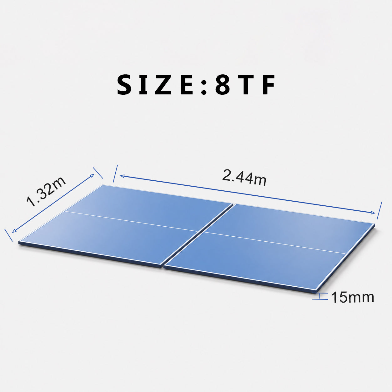 Double-Sided 7FT/8FT Convertible Conference & Dining Table Top