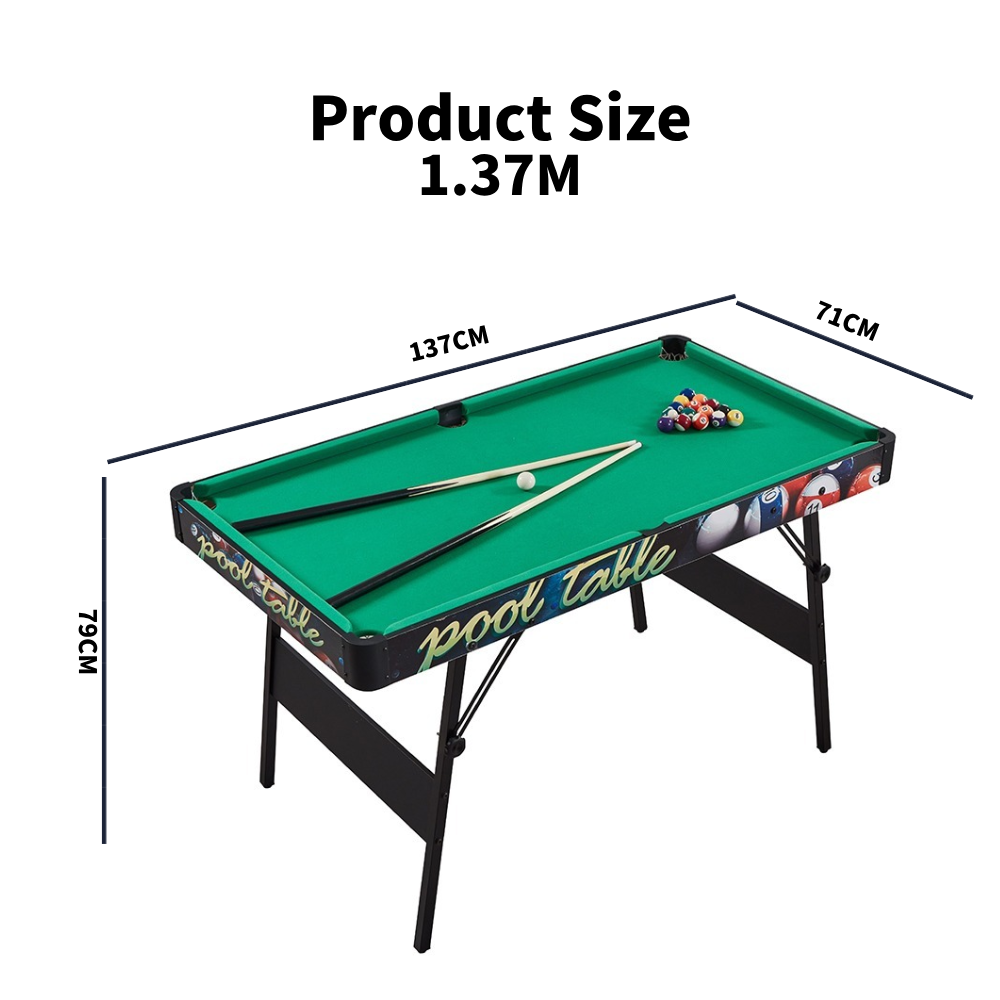 Foldable Pool Table/Billiard Table – GTF007 - 1.37m/1.57m