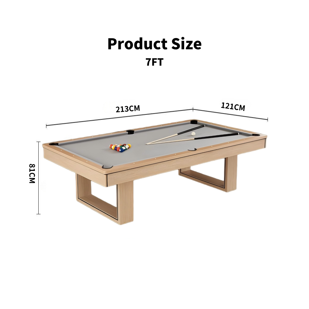 Ludo 3-IN-1 Pool Table | Billiard, Table Tennis & Dining Combo 7FT/8FT