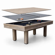 Kooka Living FORMA PLUS-V4 7FT/8FT 3-IN-1 Pool Table/Billiard Table/Table Tennis Table/Dinning Table