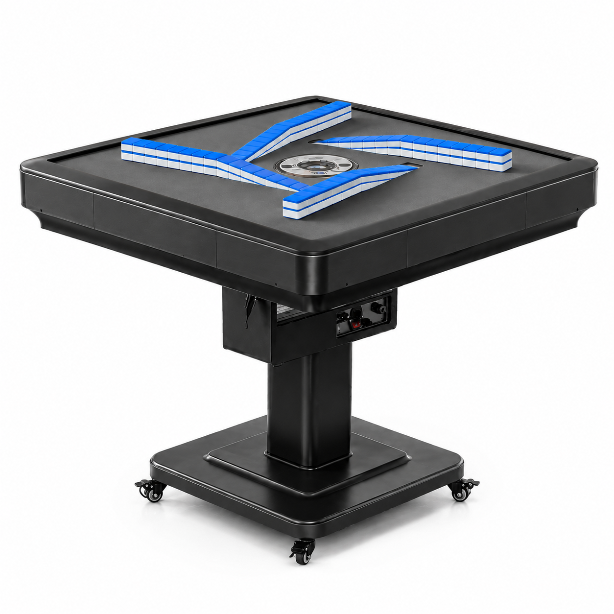 Rotary Wing Style Automatic Mahjong Table Intelligent Mahjong Entertainment for Modern Spaces