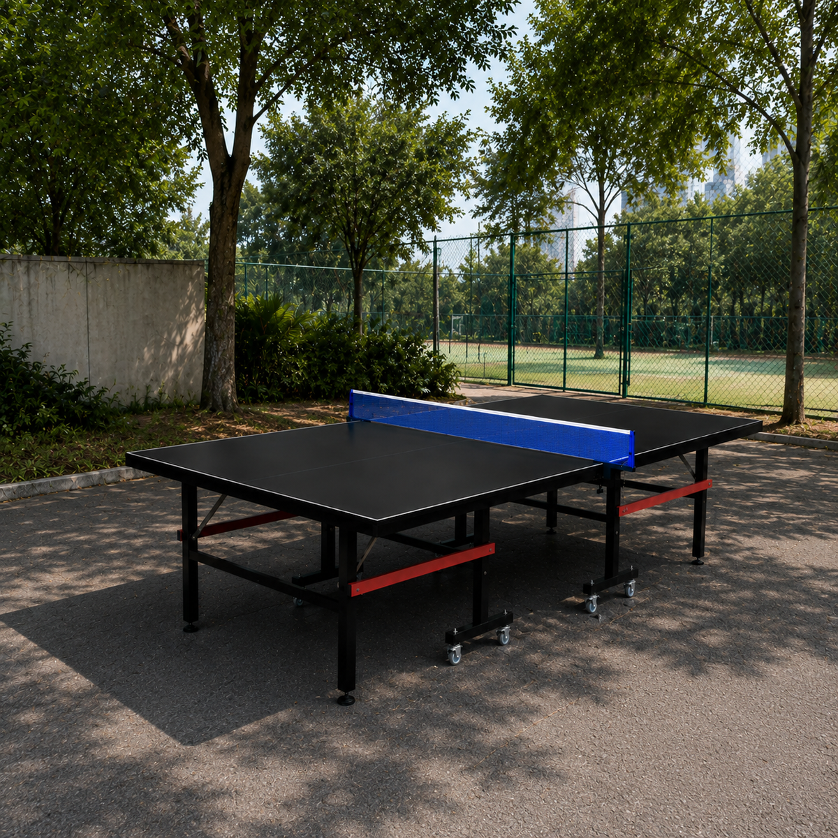 Kooka Living PINGORA Pro-SMC 16mm SMC Top Steel Leg Outdoor Table Tennis Table Home Game10-Minute Assembly