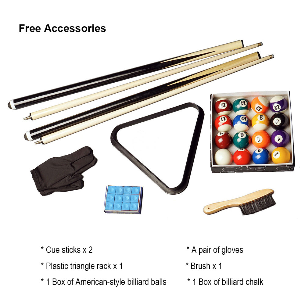 Foldable Pool Table/Billiard Table – GTF007 - 1.37m/1.57m
